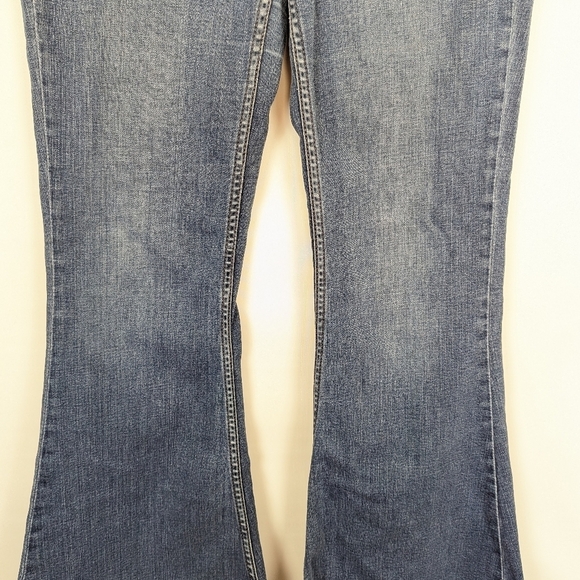 BKE Parker Universal Fit High-Rise Super Flare Jeans 24 Denim Jean Hi-Ri… - Picture 4 of 16